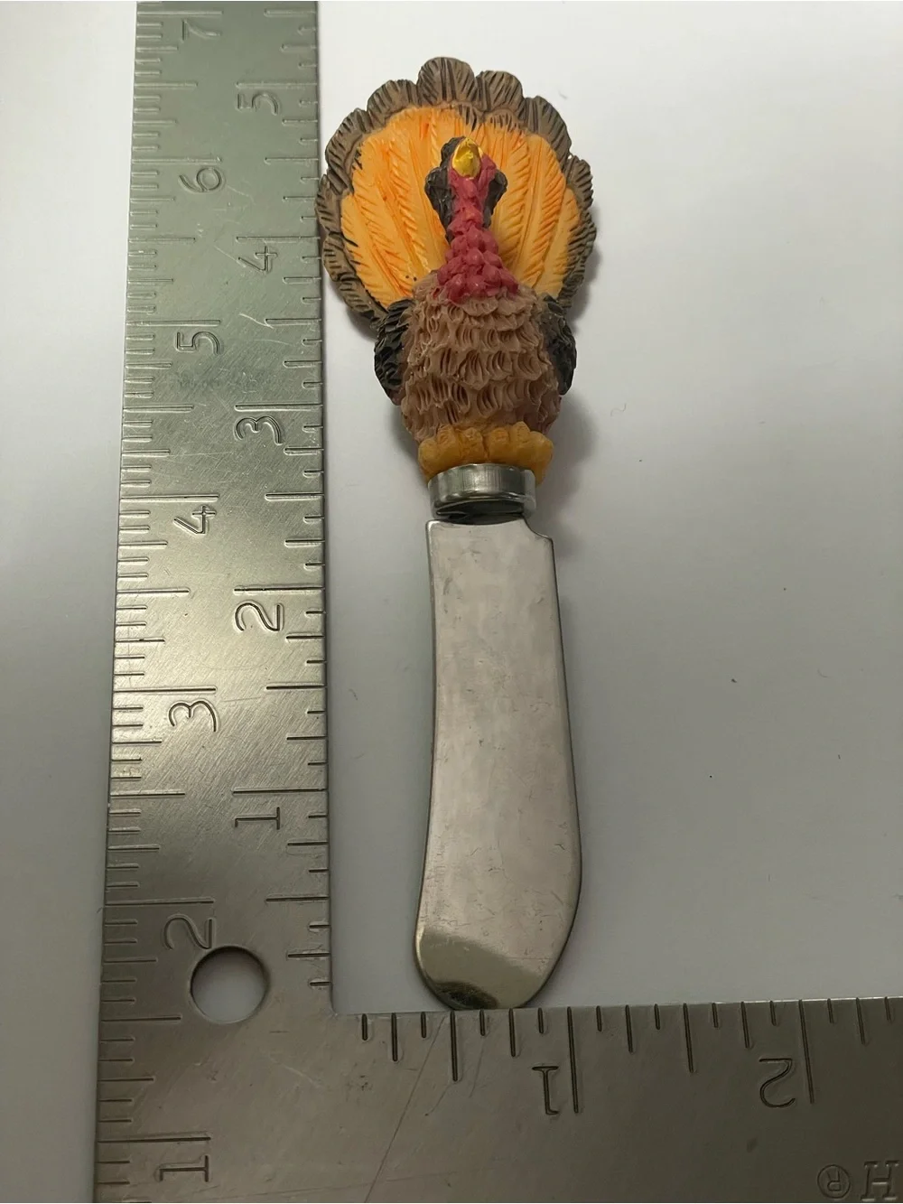 Set of 3 Turkey Themed Butter Spreaders